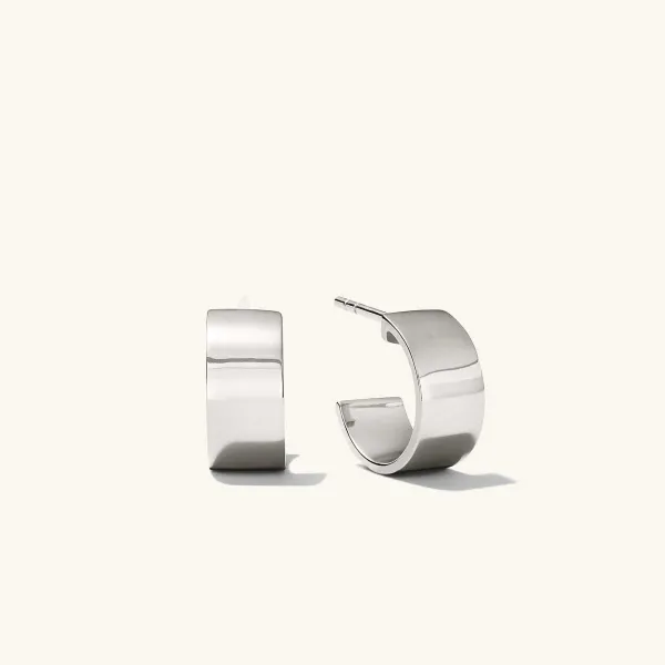 Earrings<Mejuri Daily Huggie Hoops