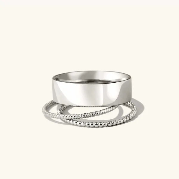 Rings<Mejuri Daily Stacker