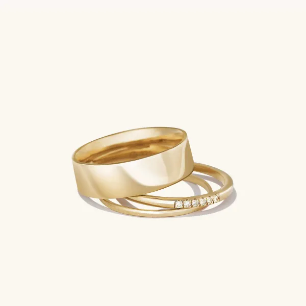 Rings<Mejuri Daily Stacker