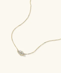 Necklaces<Mejuri Diamond Cluster Necklace