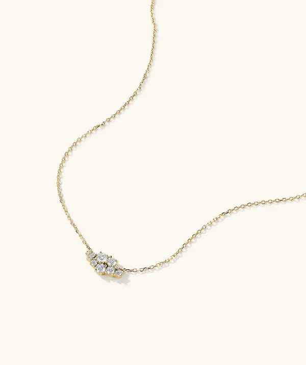 Necklaces<Mejuri Diamond Cluster Necklace