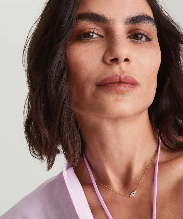 Necklaces<Mejuri Diamond Cluster Necklace