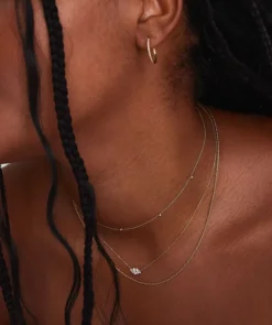 Necklaces<Mejuri Diamond Cluster Necklace