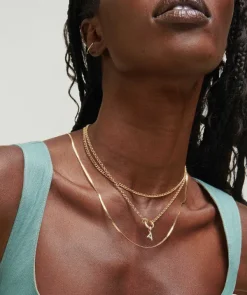 Necklaces<Mejuri Diamond Letter Charm