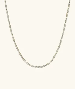 Necklaces<Mejuri Diamond Tennis Necklace 1.8Mm
