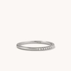Rings<Mejuri Diamonds Line Ring