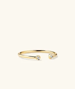 Rings<Mejuri Diamonds Open Ring