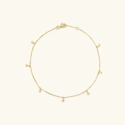 Bracelets<Mejuri Dot Chain Anklet