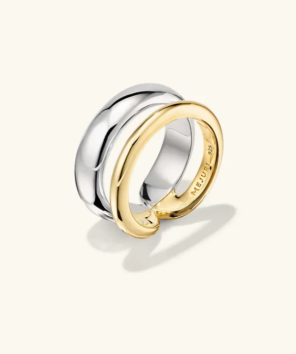 Rings<Mejuri Duet Mixed Ring