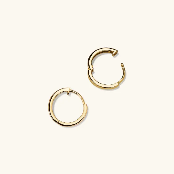 Earrings<Mejuri Easy Huggie Hoops