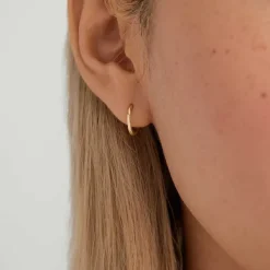 Earrings<Mejuri Easy Huggie Hoops