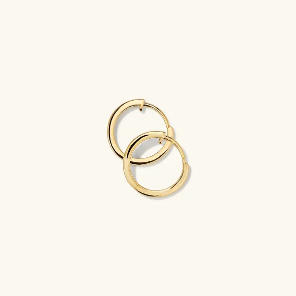 Earrings<Mejuri Easy Huggie Hoops