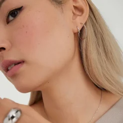 Earrings<Mejuri Easy Huggie Hoops