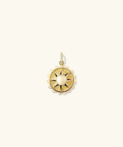 Necklaces<Mejuri Energy: Sun Coin Charm Pendant