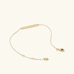 Bracelets<Mejuri Engravable Bar Bracelet