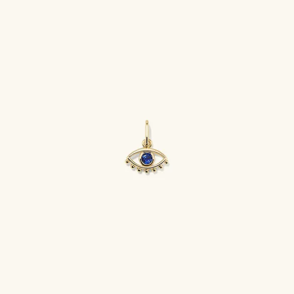 Necklaces<Mejuri Evil Eye Gemstone Charm