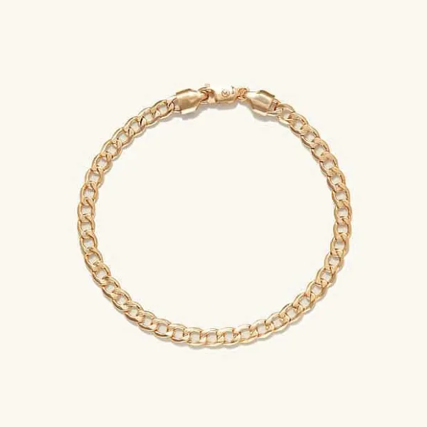 Bracelets<Mejuri Flat Curb Chain Bracelet