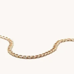 Bracelets<Mejuri Flat Curb Chain Bracelet