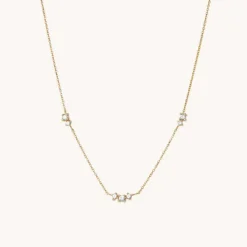 Necklaces<Mejuri Floating Sapphire Necklace