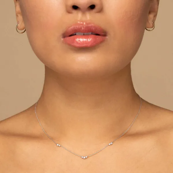 Necklaces<Mejuri Floating Sapphire Necklace