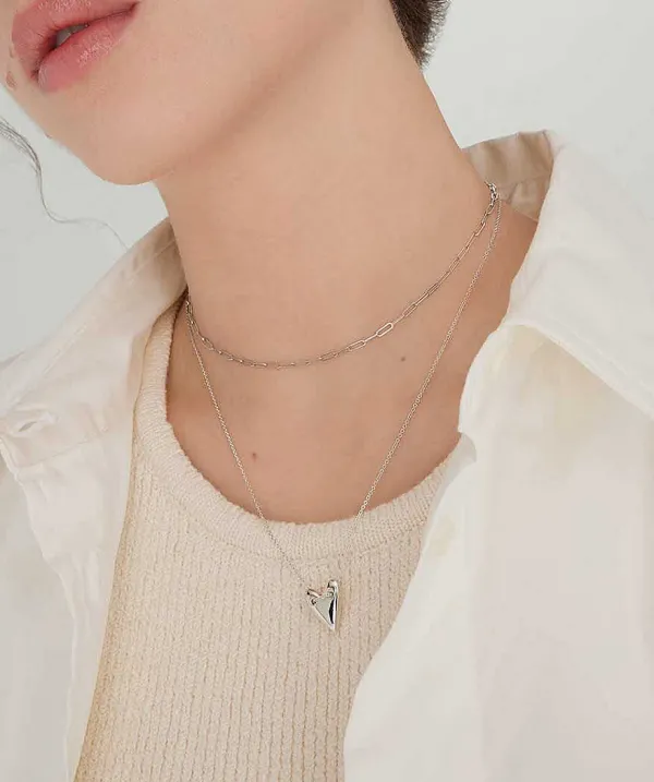 Necklaces<Mejuri Heart Pendant Necklace