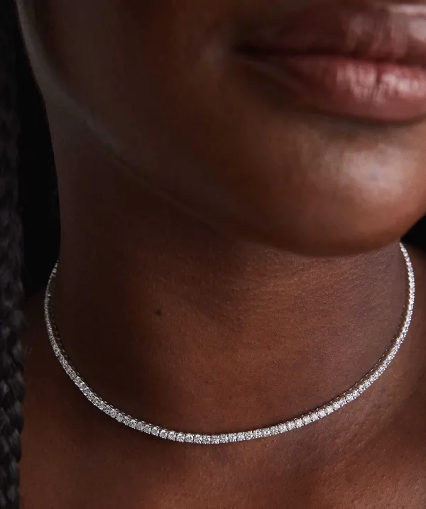 Necklaces<Mejuri Lab Grown Diamond Tennis Necklace 2.5Mm
