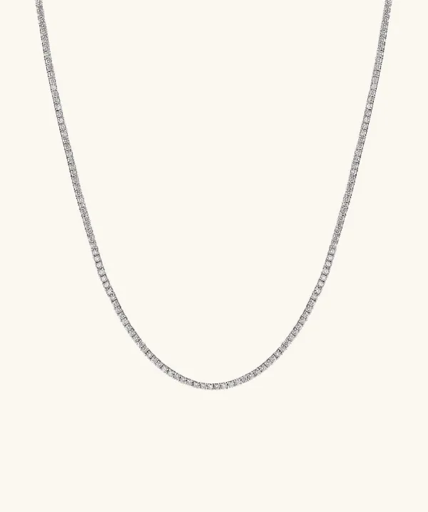 Necklaces<Mejuri Lab Grown Diamond Tennis Necklace 2.5Mm