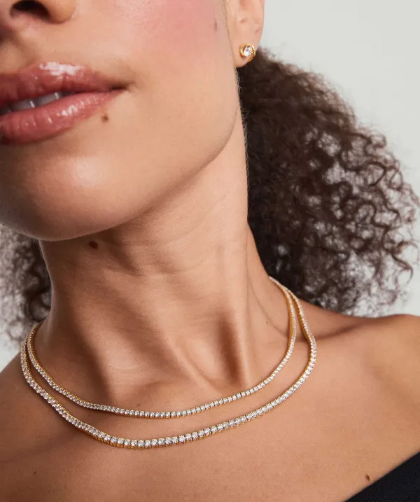 Necklaces<Mejuri Lab Grown Diamond Tennis Necklace 2.5Mm