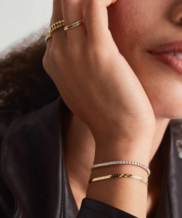 Bracelets<Mejuri Lab Grown Diamond Tennis Bracelet 1.8Mm