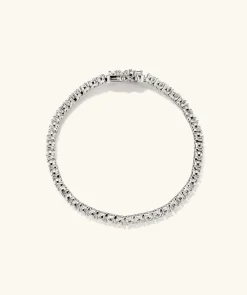 Bracelets<Mejuri Lab Grown Sapphire Tennis Bracelet
