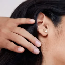 Earrings<Mejuri Large Diamond Studs