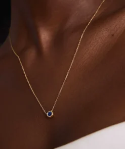 Necklaces<Mejuri Large Gemstone Necklace
