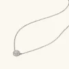 Necklaces<Mejuri Large Pav Diamond Round Necklace