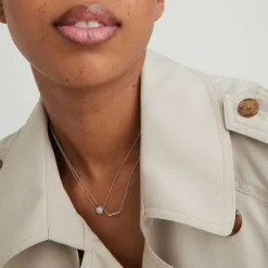 Necklaces<Mejuri Large Pav Diamond Round Necklace
