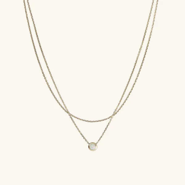 Necklaces<Mejuri Layered Opal Necklace