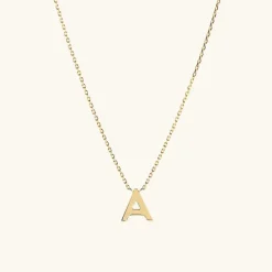 Necklaces<Mejuri Letter Necklace