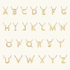 Necklaces<Mejuri Letter Necklace