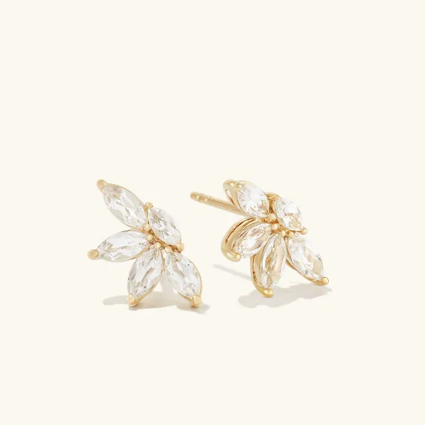 Earrings<Mejuri Marquise Topaz Earrings