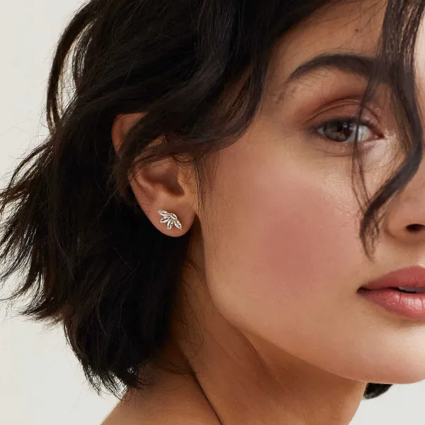 Earrings<Mejuri Marquise Topaz Earrings