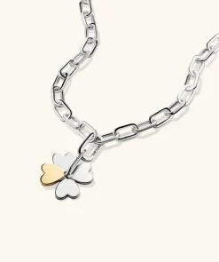 Necklaces<Mejuri X Ganni Clover Charm Necklace