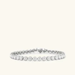 Bracelets<Mejuri Micro-Pav Diamond Rivi Re Bracelet