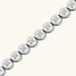 Bracelets<Mejuri Micro-Pav Diamond Rivi Re Bracelet