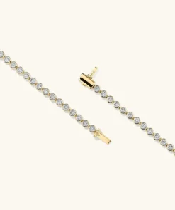 Bracelets<Mejuri Micro-Pav Diamond Rivi Re Bracelet