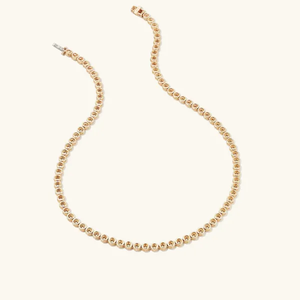 Necklaces<Mejuri Micro-Pav Diamond Rivi Re Choker