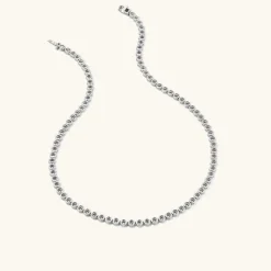 Necklaces<Mejuri Micro-Pav Diamond Rivi Re Choker