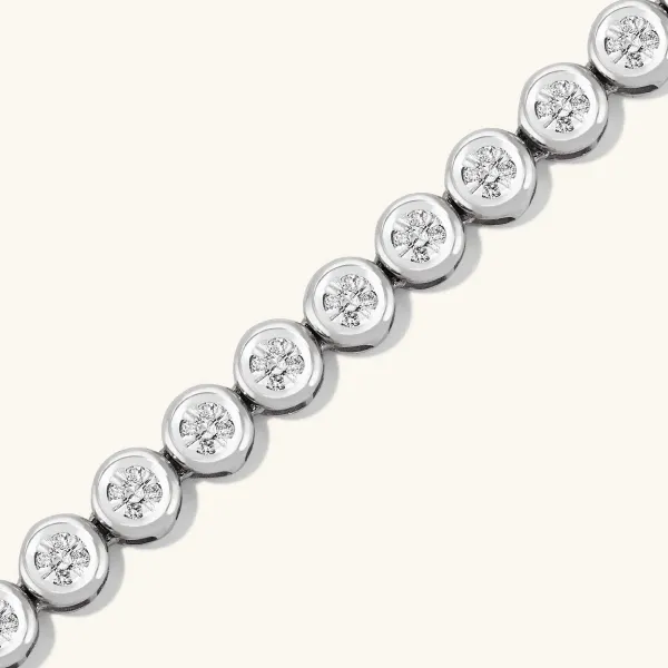 Necklaces<Mejuri Micro-Pav Diamond Rivi Re Choker