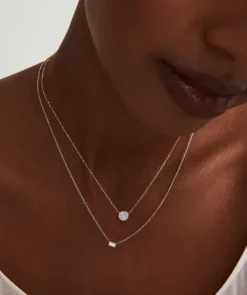 Necklaces<Mejuri Mini Baguette Diamond Necklace