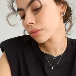 Necklaces<Mejuri Mini Pearl Pendant Necklace