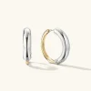 Earrings<Mejuri Mixed Large Tube Hoops