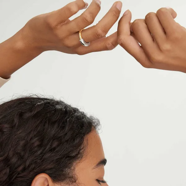 Rings<Mejuri Mixed Tube Ring